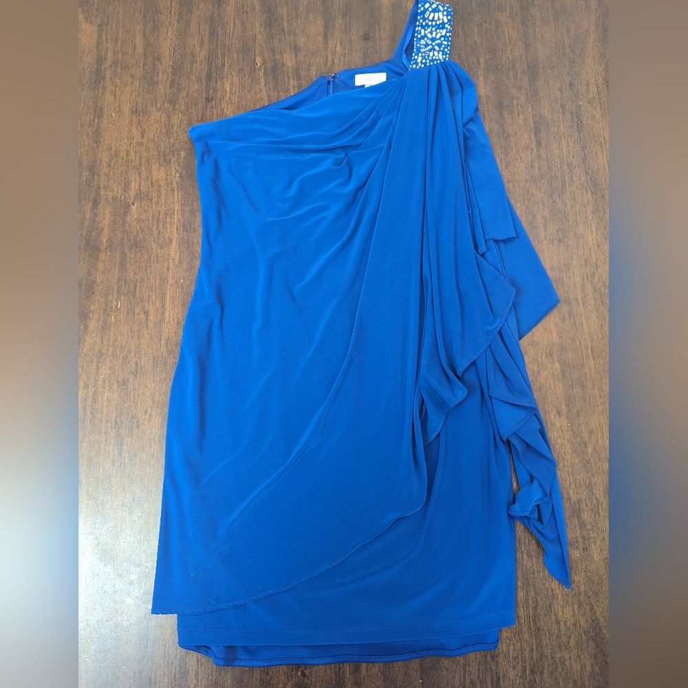 Cache Mini dress, women's size 6, royal blue